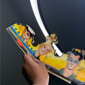 Backstreet Boys Burger 🍔 King 👑 Crown Comic Art Women's